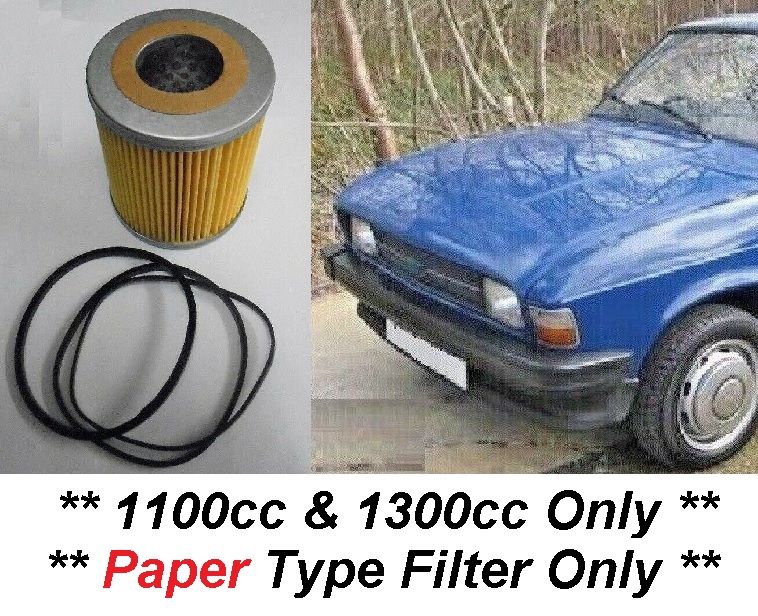 OIL FILTER (Austin Allegro) (1100cc & 1300cc Only) (**Manual Only **) (**Paper Type**) (1973- 80)